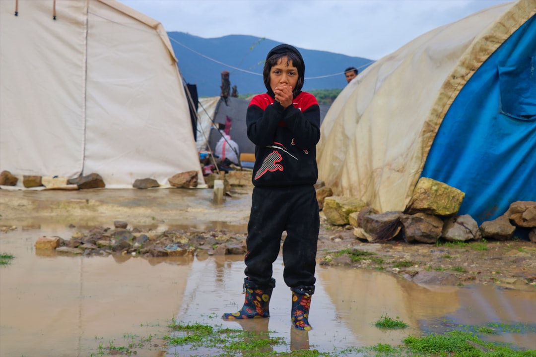 humanitarian aid tent
