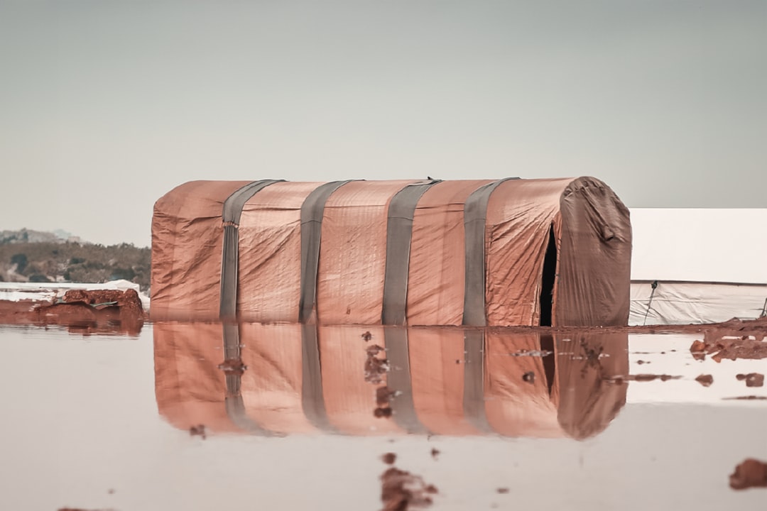 humanitarian aid tent