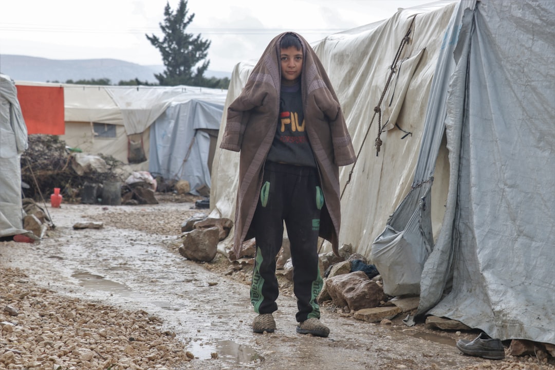 humanitarian aid tent